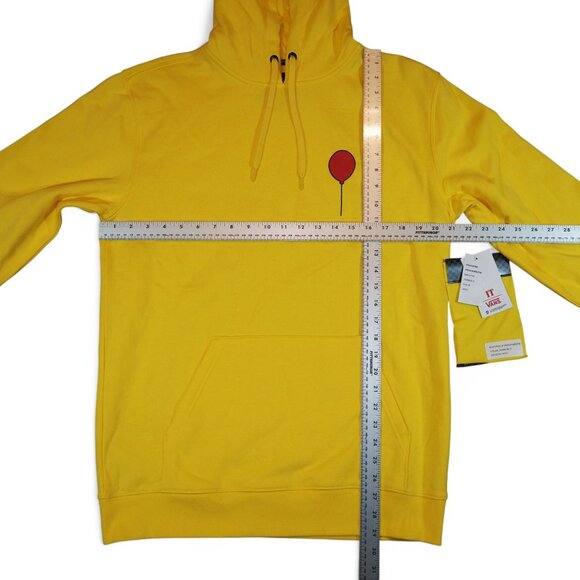 Vans x IT "You'll Float Too - Terror" Pullover Hoodie Men's M Pennywise - Picture 9 of 11